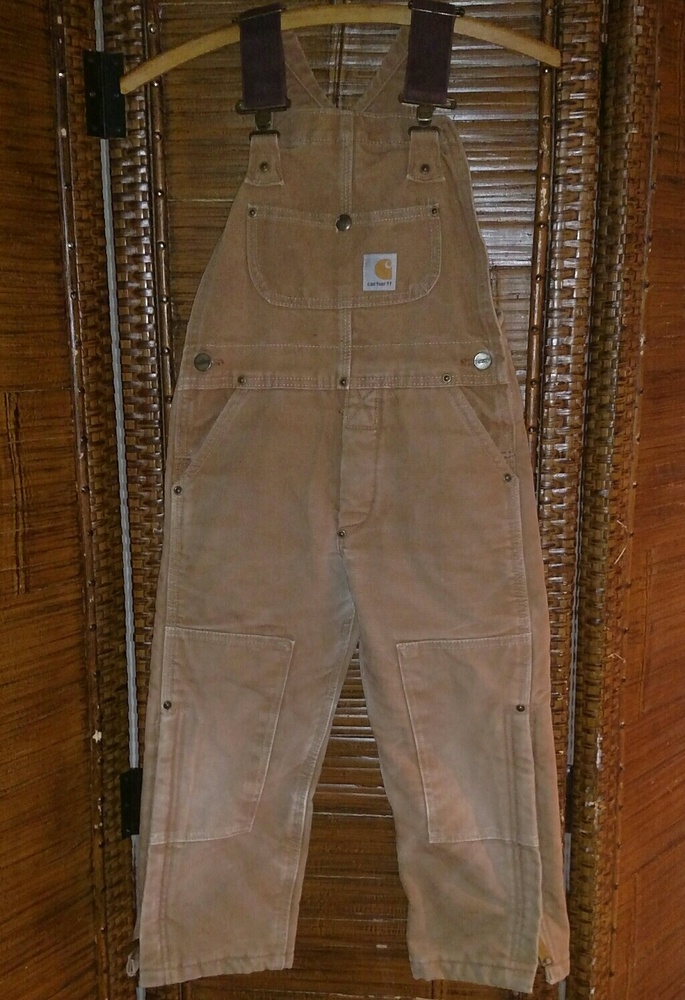 Carhartt Duck Washed Bib Overalls